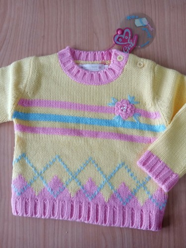 Maglia maglione tricot bambina - maglia,