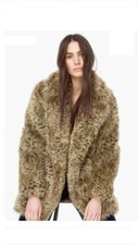 Cappotto leopardato Mango taglia M