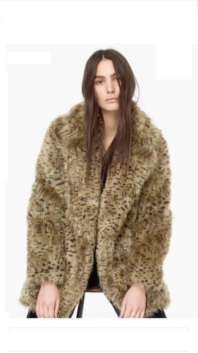 Cappotto leopardato mango - leopardato,