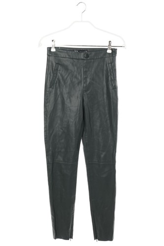 Zara pantalone ecopelle vita - zara,