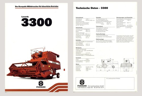 Mietitrebbia laverda 3300 - mietitrebbia,