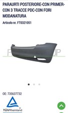 PARAURTI POSTERIORE PRASCO