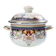  Household Pentola pratico POT della minestra dello smalto Stock Pot fondo