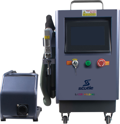 Saldatrice pulizia laser