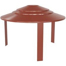 Tappo per camino in terracotta