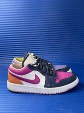 Taglia 6,5 - Air Jordan 1 Low SE Donna 'Mismatched - Viola Magenta' DJ4342-400