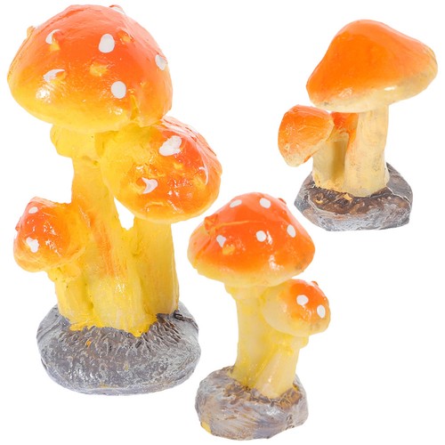 Pcs mini statuette funghi - mini, di