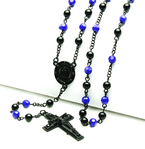 Collana rosario uomo - collana,
