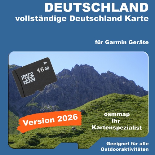 Germania mappa topo - topo, garmin