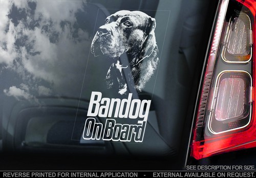 Bandog car window sticker - sticker,
