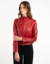 GIACCA GIUBBINO GIUBBOTTO IN DI PELLE DONNA TUTTE LE TG. DISPONIBILI DA 38 / 50