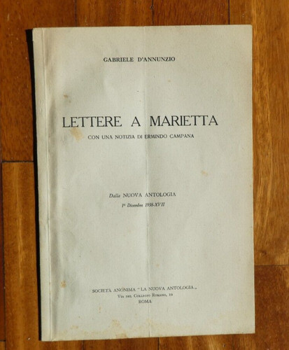 Dedica curatore annunzio - dedica, curatore-