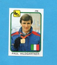 SUPERSPORT 1986-PANINI 86-Figurina n.211-HILDGARTNER-ITALIA -SLITTINO-Recuperata
