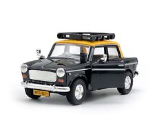 1:43 Bombay anni 70 Fiat Mumbai Taxi Queen anni 70 cabina nera modello classico italiano 118