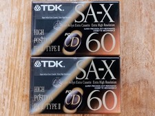 2x TDK SA-X 60 dal 1992-1995