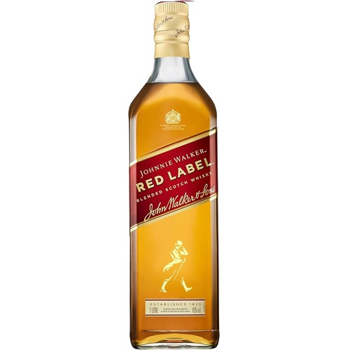 Johnnie walker red label - red,