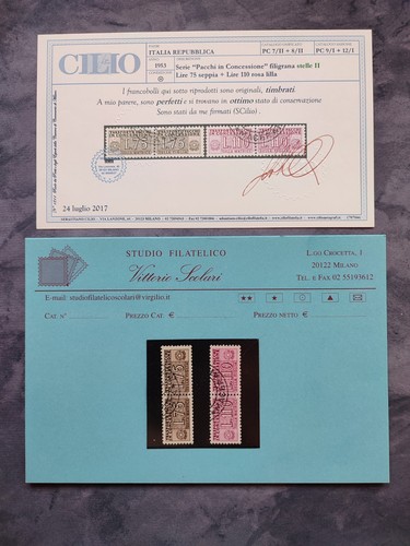 Italia repubblica 1953 pacchi - italia,