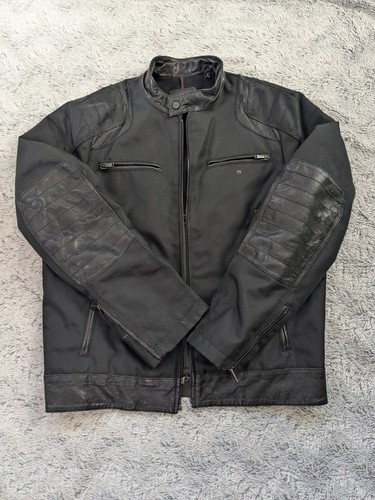 Tumi giacca moto nera - moto, pelle