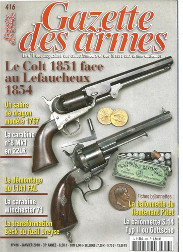 Gazette des armes - armes, n°416