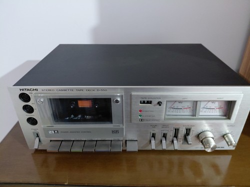 Hitachi 550 stereo cassette - hitachi, d-550