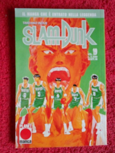 Fumetto manga slam - fumetto, dunk