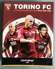 Collezione ufficiale spille 2007/2008 TORINO CALCIO - Spille + Schede Gazzetta