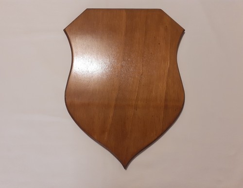 Scudo legno per trofeo - legno,