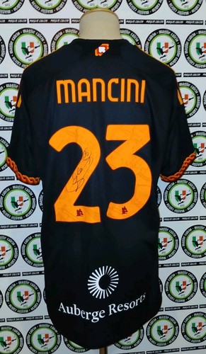 Signed mancini roma 2023 2024 - mancini, 2023/2024