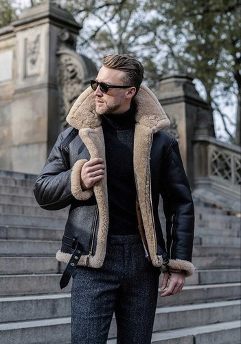 Giubbotto giacca uomo raf - uomo, b3