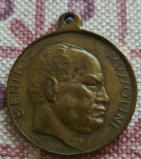 Italian Medal - Fascist BENITO MUSSOLINI -  X° RIVOLUZIONE FASCISTA 1932
