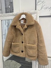 Giacca orsacchiotto Zara beige