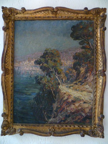 Paesaggio della costa - paesaggio, azzurra-