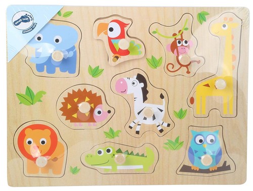 Puzzle incastro animali - puzzle,