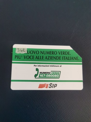 Scheda telefonica nuovo numero - nuovo,