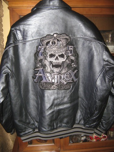 Giacca pelle avirex rides - di,