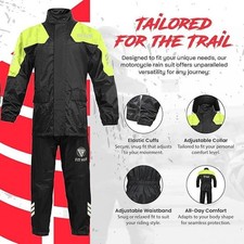 Tuta Da Moto Impermeabile Con