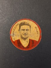 dischetto metallico anteguerra # MILAN DE FRANCESCHINI