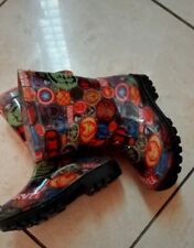 Stivaletti Pioggia Bambino N.24 Marvel Ottimo Stato
