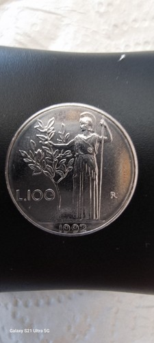 100 lire piccole anno 1992