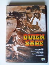 Quién sabe? (Quien Sabe) DVD Film Western Italia 1966 Regia di Damiano Damiani
