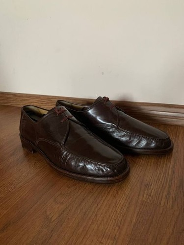 Moreschi derby pelle marrone - derby,