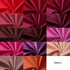 Rosso Velluto Tessuto ad Yard