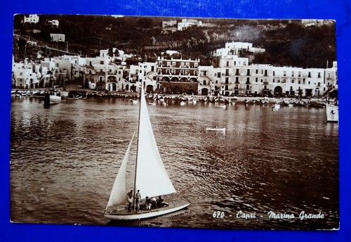 Cartolina foto 1949 capri - 🔵,