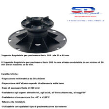 SUPPORTO PER PAVIMENTO GALLEGGIANTE REGOLABILE FLOTTANTE BASIC SB ETERNO  IVICA