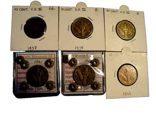 Lotto monete da 10 - lotto,