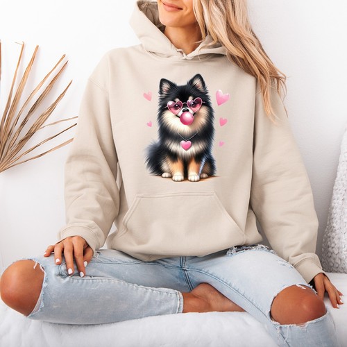 Soffici occhiali cuore cane