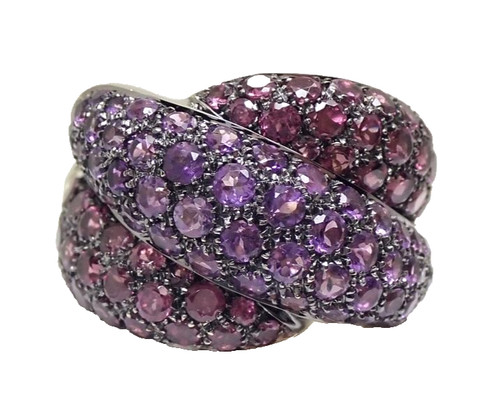 Anello croce damiani gomitolo - croce,