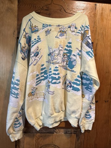 Felpa vintage anni snow - vintage, 90