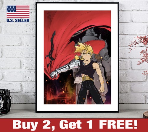 Poster alchimista fullmetal - alchimista,