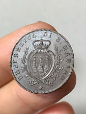 r62_590) San Marino Vecchia Monetazione (1864-1938) 5 Centesimi 1869